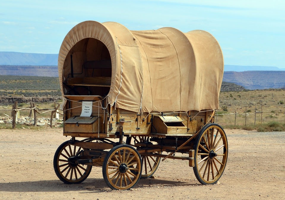 covered wagon travel in a day